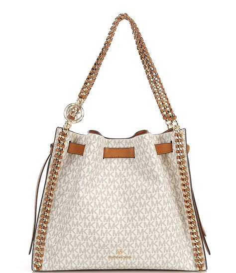 michael kors mina large shoulder bag